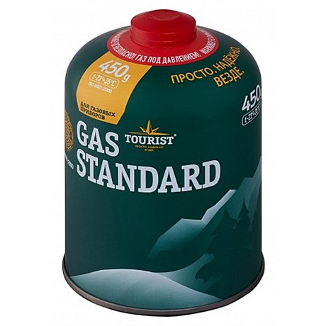 Газовый баллон Standard для портативных приборов резбовой, 450 гр., Корея