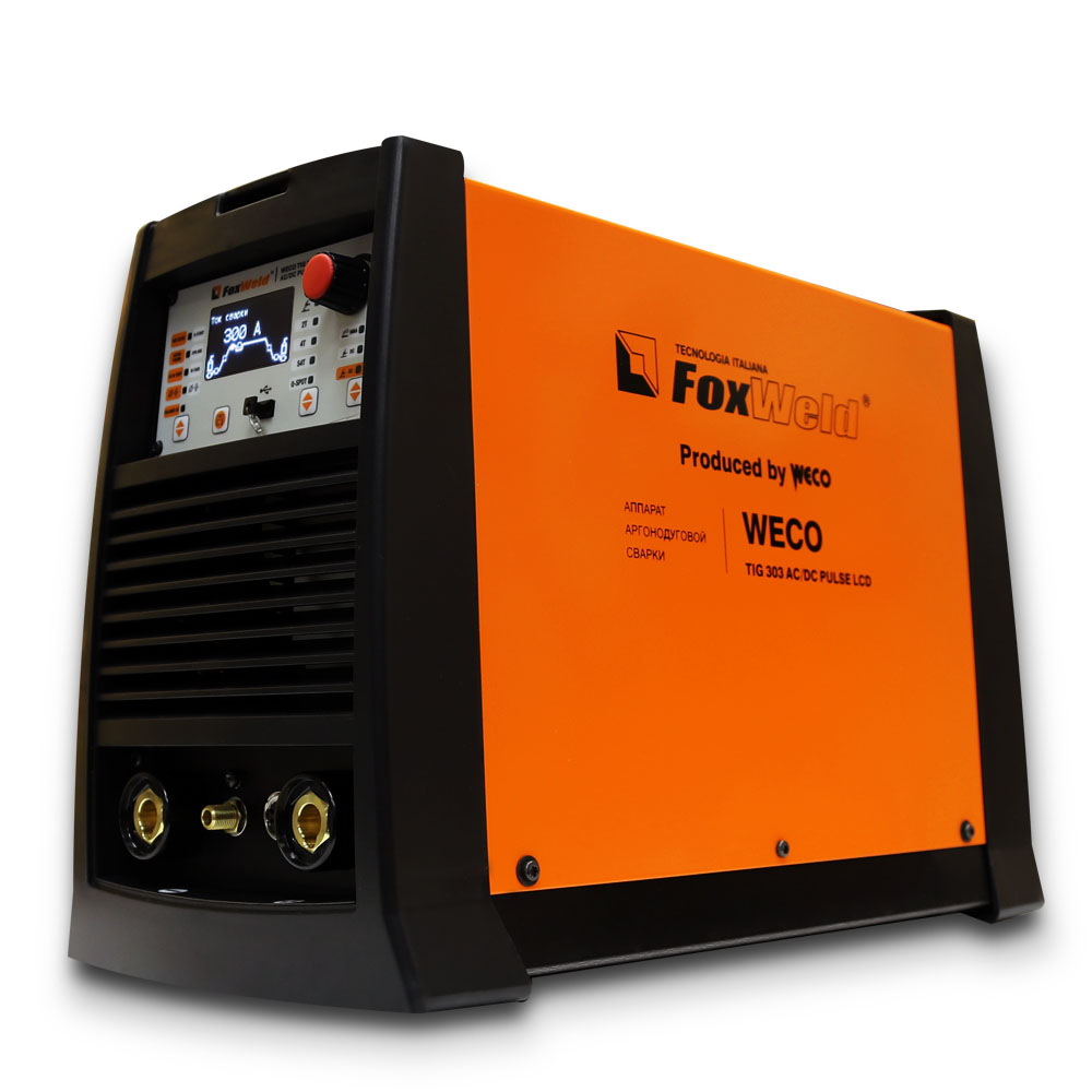 Аппарат аргонодуговой сварки WECO TIG 303 AC/DC PULSE LCD ⭐ glavsvarka33 Аппарат аргонодуговой сварки WECO TIG 303 AC/DC PULSE LCD — изображение 3