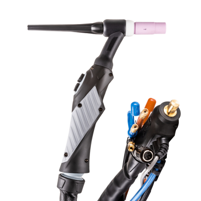 Горелка SAGGIO TIG-18 FLEX U/D 35мм2 5Pin 8M ⭐ glavsvarka33 Горелка SAGGIO TIG-18 FLEX U/D 35мм2 5Pin 8M